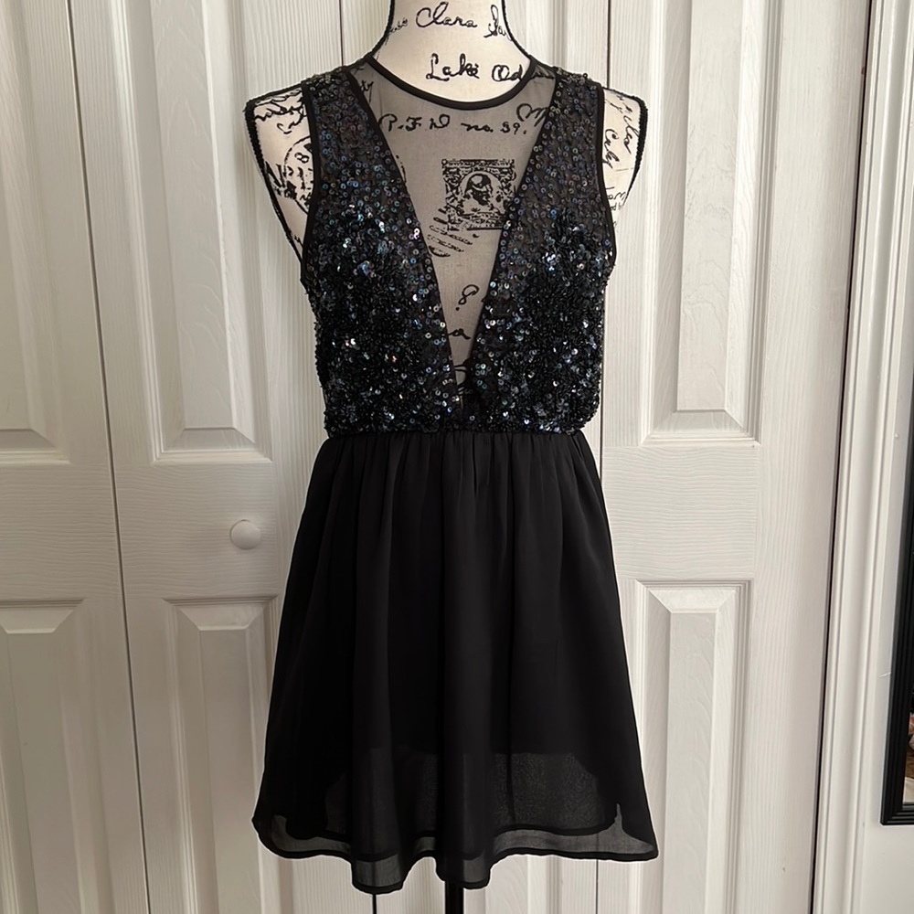 Beautiful Sequin Detail Dress